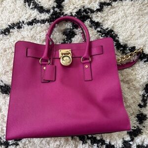 Brand New Michael Kors Hamilton Handbag